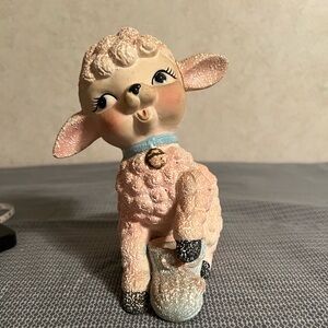 Vintage MCM Lamb Planter